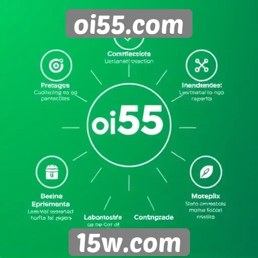 Características principais do site oi55.com