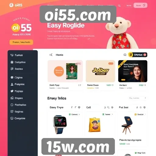 Avaliação da interface do usuário no oi55.com